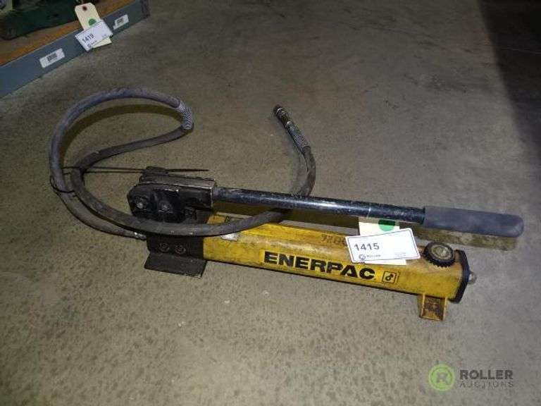 Enerpac P392 Hydraulic Hand Pump Roller Auctions