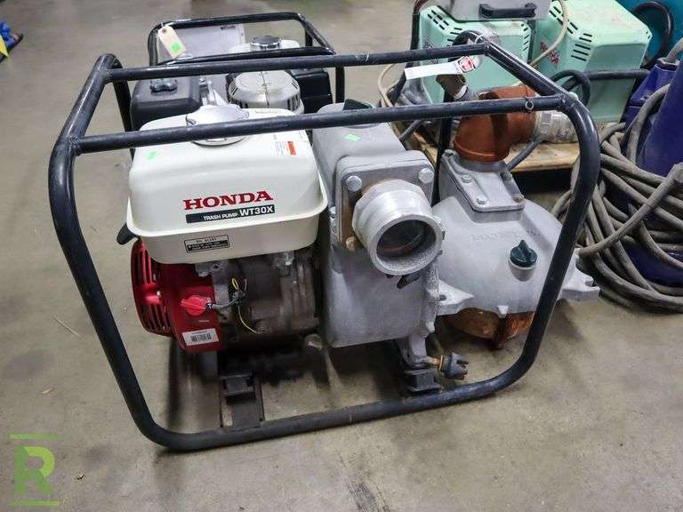 Honda 3IN Trash Pump, Honda, Gas - Roller Auctions