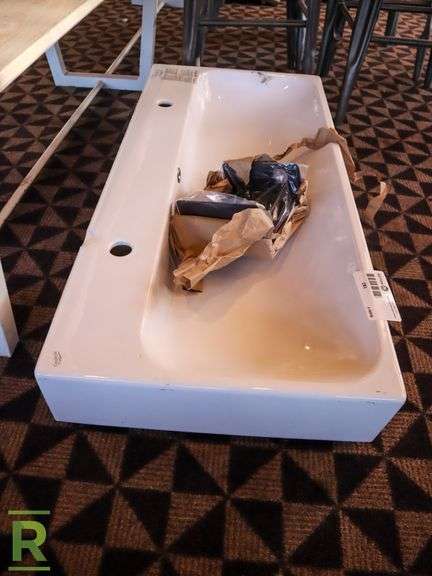 Cerastyle 2-Faucet Sink - Roller Auctions