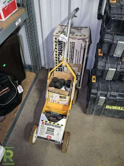 (2) Rust-oleum Stripping Machine - Roller Auctions