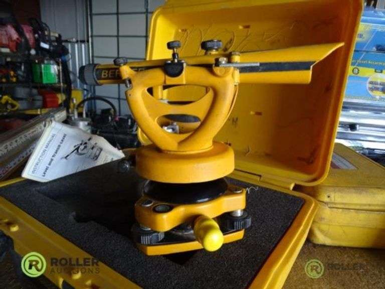 Berger Level and Transit Level Roller Auctions