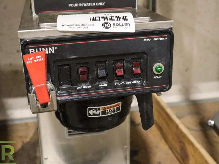 Bunn CWTF15 Coffee Brewer Roller Auctions