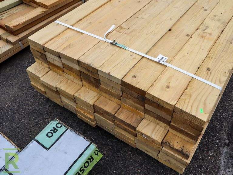 Pallet Of (80) 2" x 6" Lumber - Roller Auctions