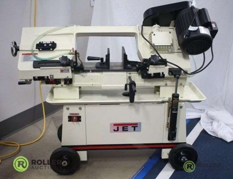 Jet Model J3410 Horizontal Band Saw, 7 x 12, 110V, 3/4HP Motor, Nearly