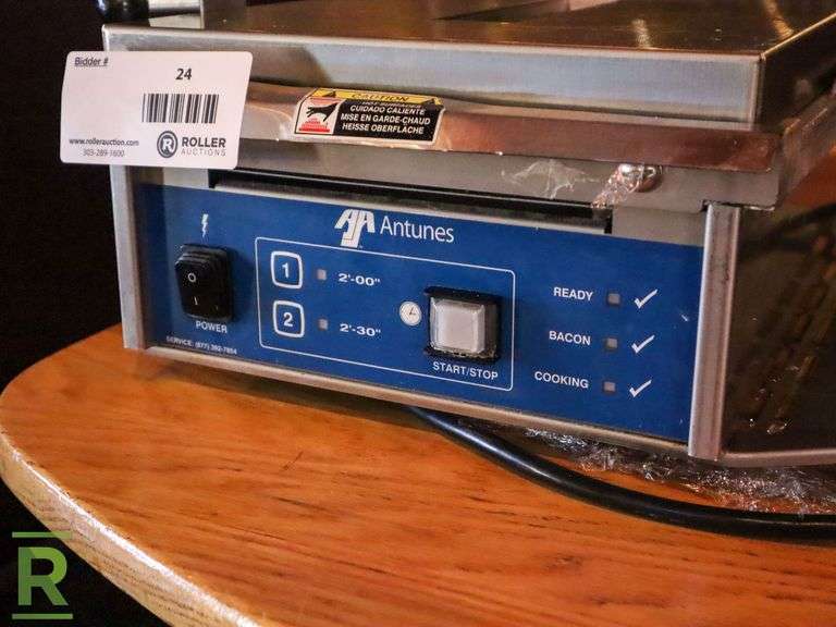 Antunes ES-604CV Heat/Steam Egg Station Combo - Roller Auctions