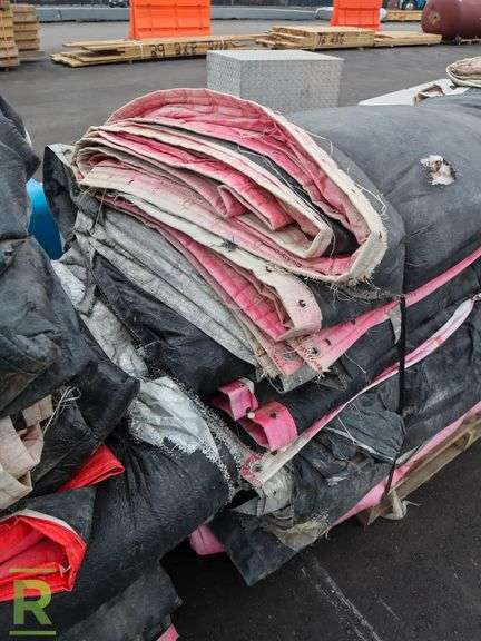 (2) Pallets Of Concrete Curing Blankets, (20) Total Blankets - Roller Auctions