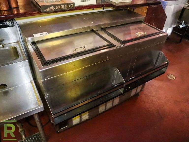 Glastender MF485F1 Bottle Chiller On Casters (Not Cooling) - Roller Auctions