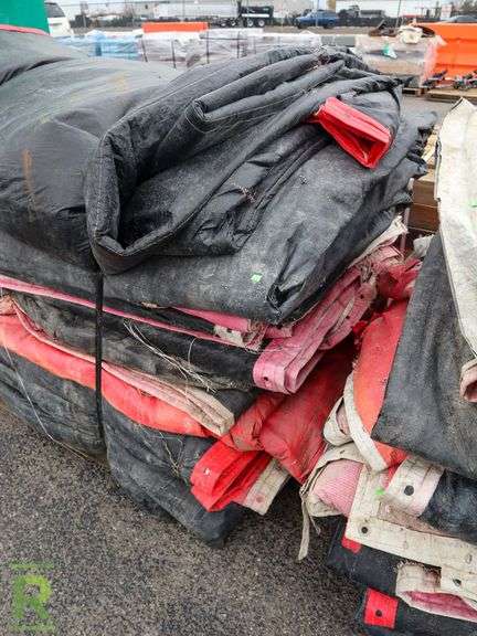 (2) Pallets Of Concrete Curing Blankets, (20) Total Blankets - Roller Auctions