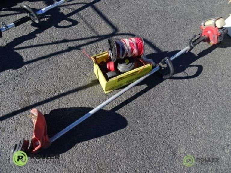 Shindaiwa Home Pro 22T Gas Weed Whip and Extra Heads Roller Auctions