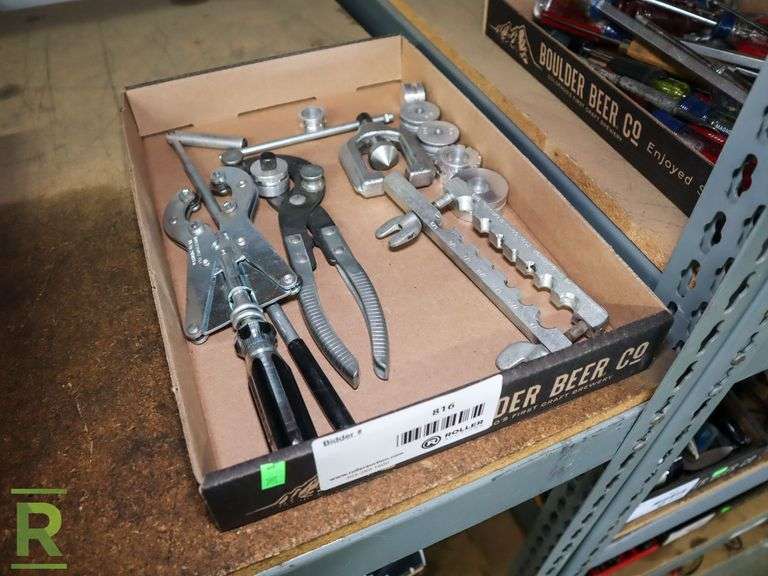 Tray of Pipe Tools - Roller Auctions