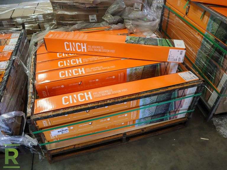 Pallet of New Cinch 30262 Corner Posts, Bronze - Roller Auctions