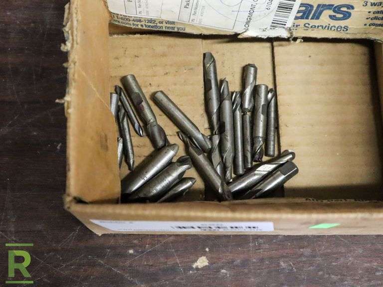 (2) Trays of End Mills - Roller Auctions