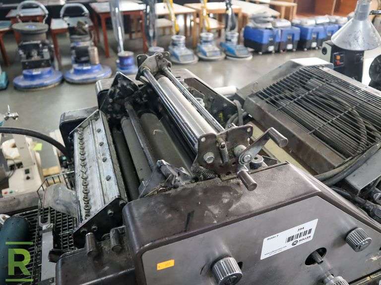 AB Dick 9840 Offset Printing Press Machine Roller Auctions