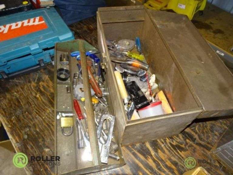 Tool Box With Tools Roller Auctions