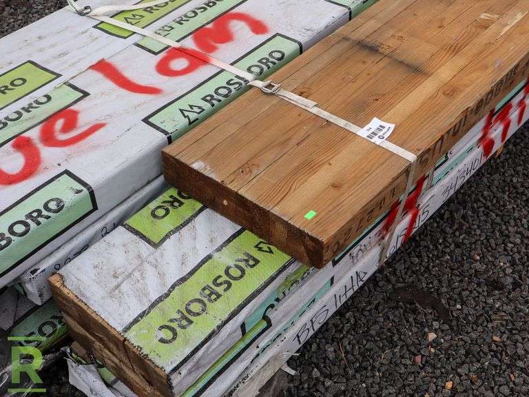 Pallet Of Glue Laminated Timbers - Roller Auctions