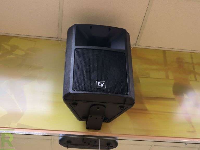 (4) EV Studio Speakers and (2) Subwoofers - Roller Auctions