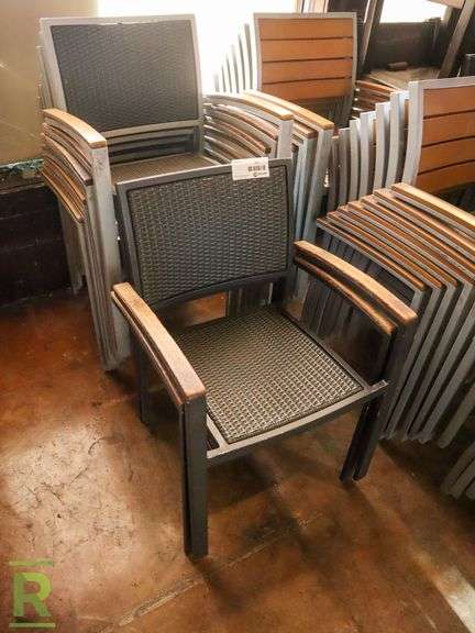 (9) Patio Chairs - Roller Auctions