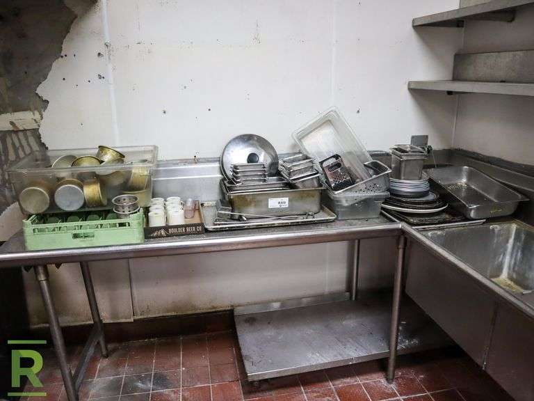 Assorted Pans, Cups & Trays (Dirty) - Roller Auctions