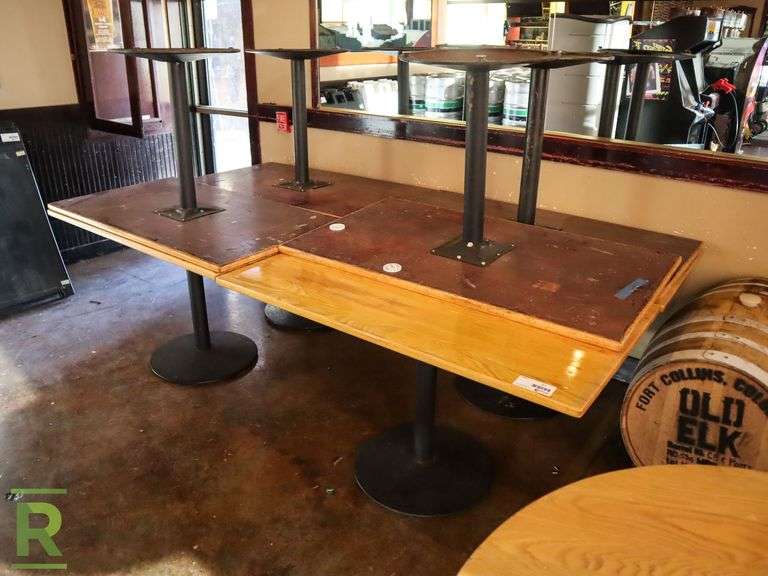 (8) Dining Tables, 54" x 30" - Roller Auctions