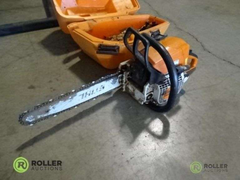 Stihl MS210C 14in Chainsaw With Case Roller Auctions