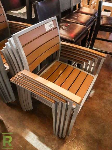 (19) Patio Chairs - Roller Auctions