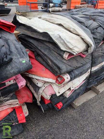 (2) Pallets Of Concrete Curing Blankets, (20) Total Blankets - Roller Auctions