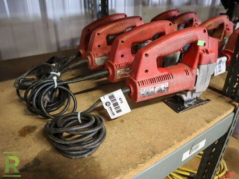 (4) Milwaukee Jig Saws Roller Auctions