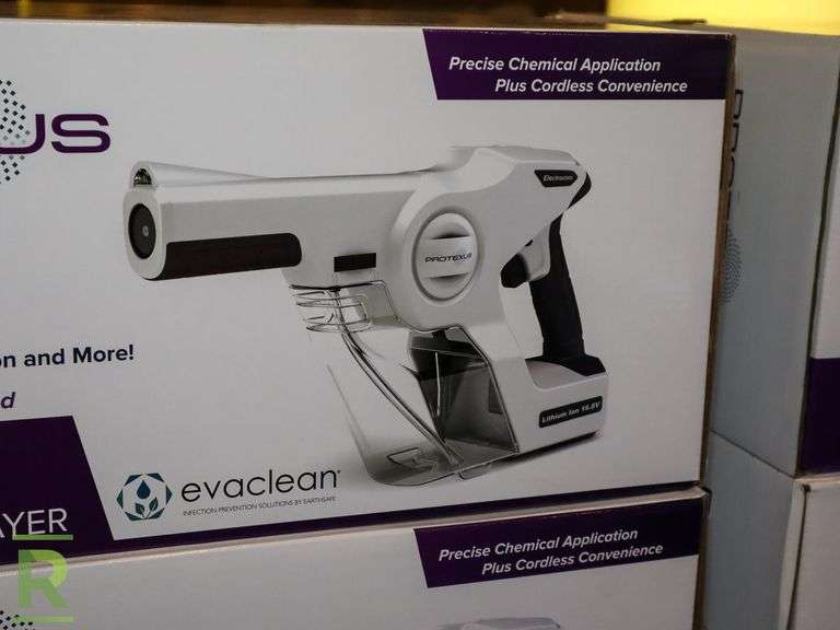 (2) New Protexus PX200ES Electrostatic Sprayers - Roller Auctions