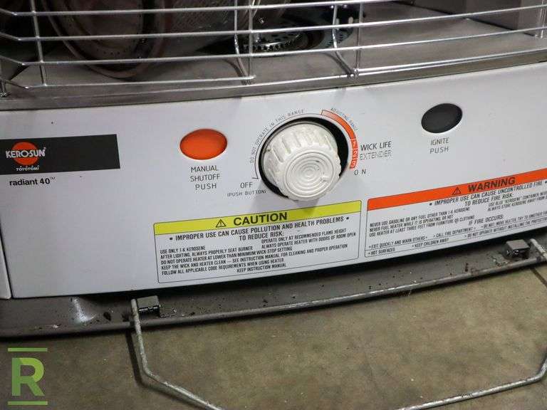 KeroSun Radiant 40 Portable Heater Roller Auctions