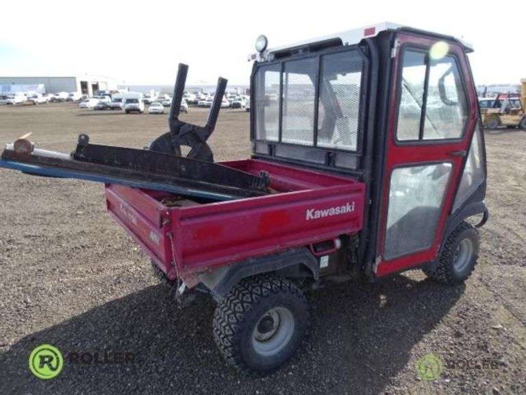 2004 KAWASAKI MULE 3010 4WD TRUCKSTER, Diesel Engine, Front Winch