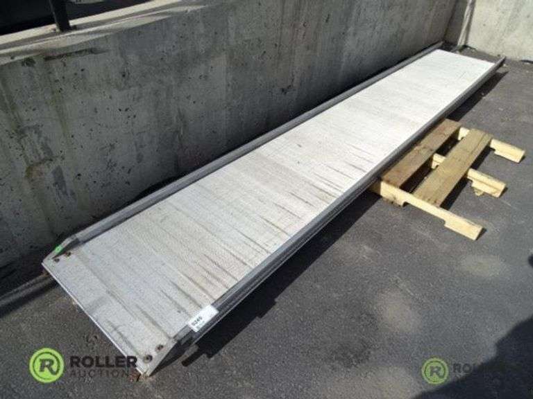 23in x 163in Aluminum Loading Ramp Roller Auctions