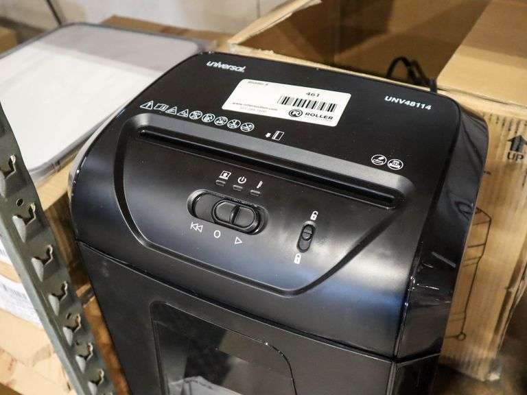 Universal UNV48114 Paper Shredder - Roller Auctions