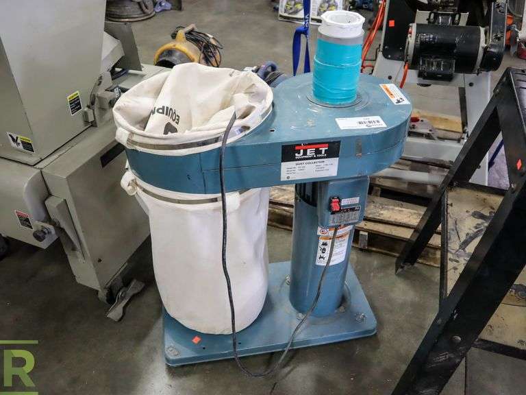 Jet DC650 Dust Collector, 1Hp Roller Auctions