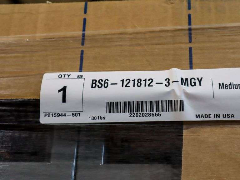 Tennsco BS6-121812-3-MGY Locker - Roller Auctions