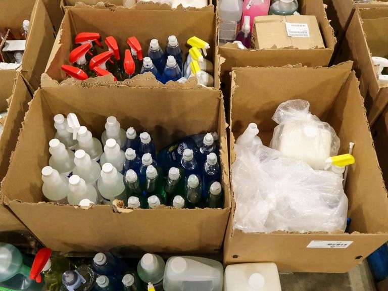 Pallet Of Cleaning Supplies - Roller Auctions
