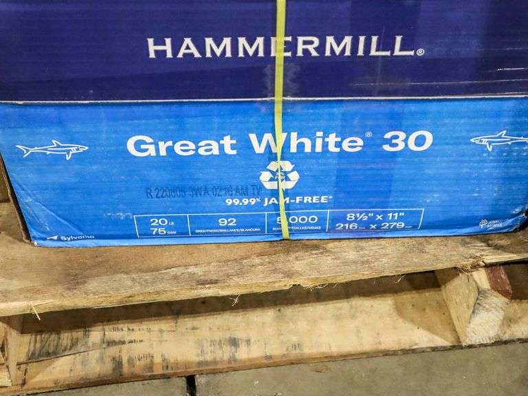Pallet Of Assorted Copy Paper, 8.5" x 11" - Roller Auctions