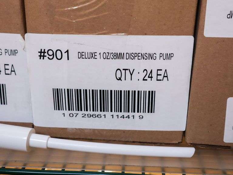 (7) Boxes of 24 Count Dispensing Pumps, R30IMPACT901 - Roller Auctions