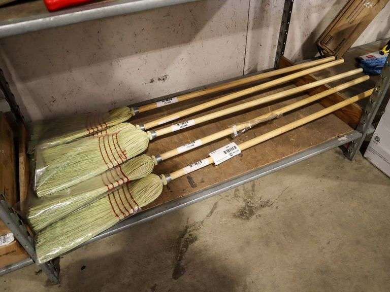 (5) Brooms - Roller Auctions