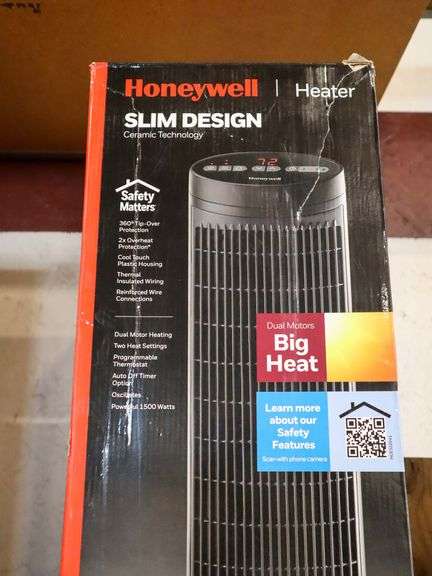 Honeywell HCE322V Slim Design Ceramic Space Heater - Roller Auctions