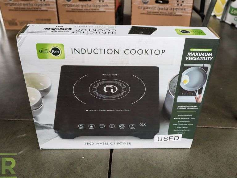 GreenPan Induction Cooktop Used Roller Auctions