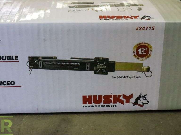 New Husky 34715 Dual Brake Pad Friction Sway Control Roller Auctions
