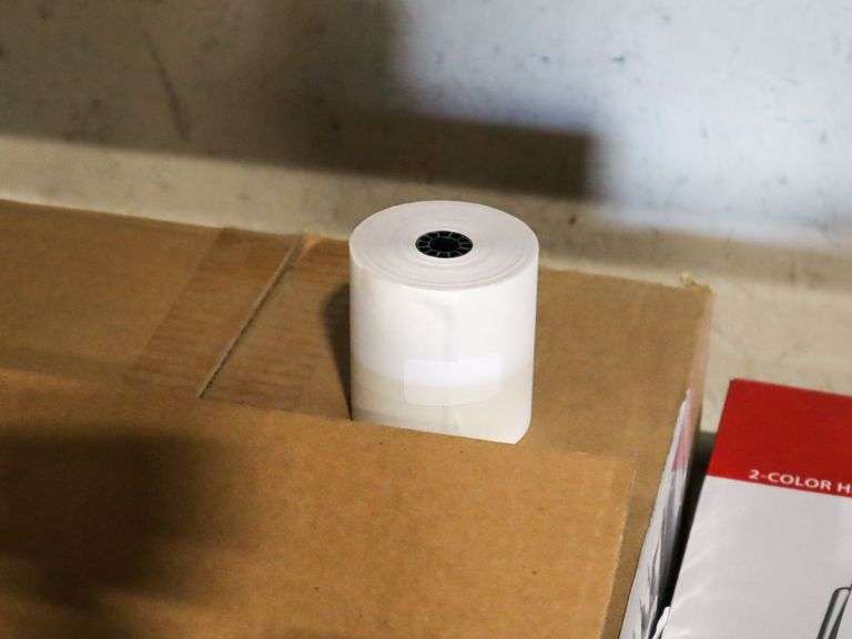 (2) Cannon MPIIDX Calculators, Innovera Calculator And Box Of Receipt Rolls - Roller Auctions