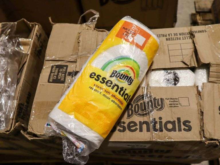 (2) Boxes Bounty Paper Towels - Roller Auctions