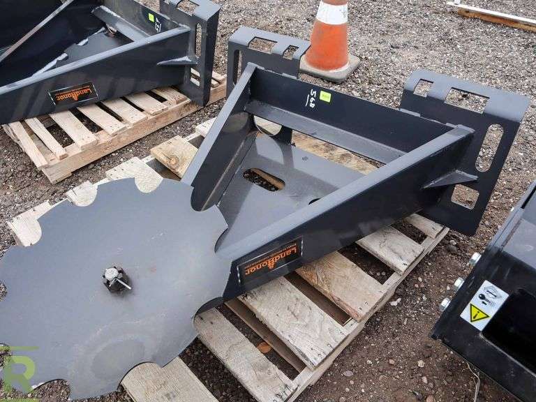 New Land Honor Ice Scraper Attachment To Fit Skid Steer Loader Roller