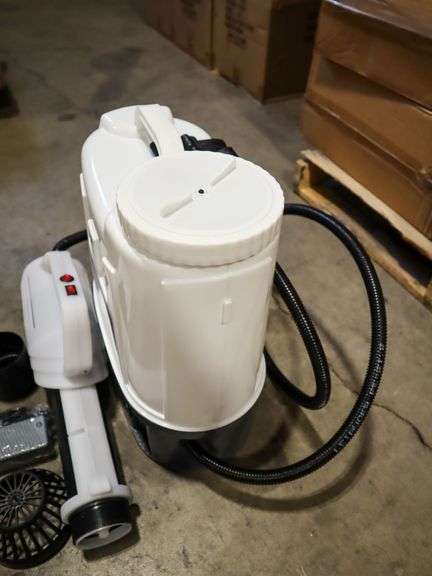 Lux Electrostatic Battery Powered Backpack Sprayer, LUX-BKPK-EXTWCART - Roller Auctions