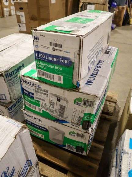(3) Boxes Of Roll Towels - Roller Auctions
