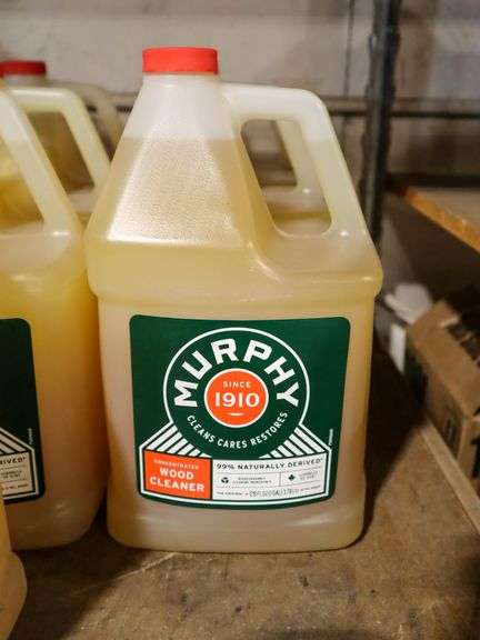 (7) 128 Fluid Bottles Ounce Murphy Wood Cleaner - Roller Auctions