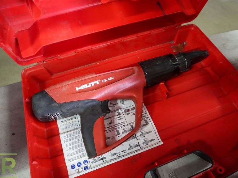 (2) Hilti DX460F8 Powder Actuated Tools Roller Auctions