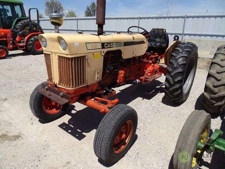 Case 430 Tractor, Gas Engine, PTO, 3Pt, County Unit , Hour Meter Reads