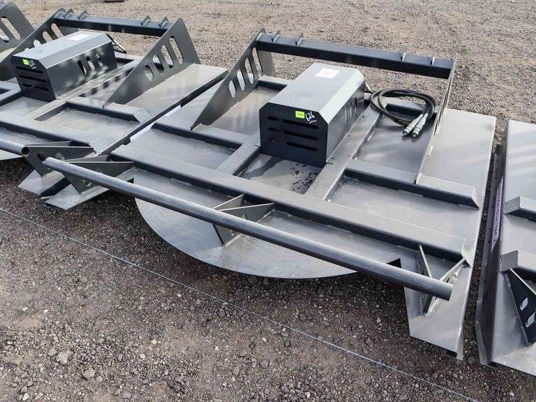 New JCT Hydraulic 72" Brush Mowing Attachment To Fit Skid Steer Loader